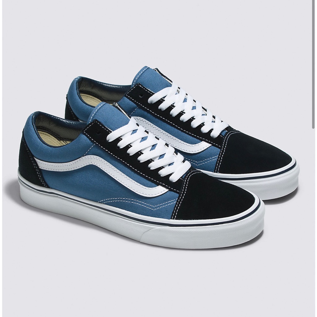 Vans Old Skool Blue Suede Sneakers. Multiple Sizes